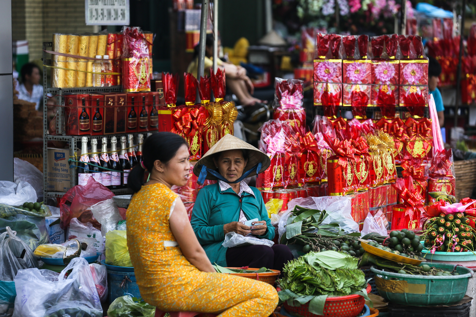 Saigon, Händlerinnen