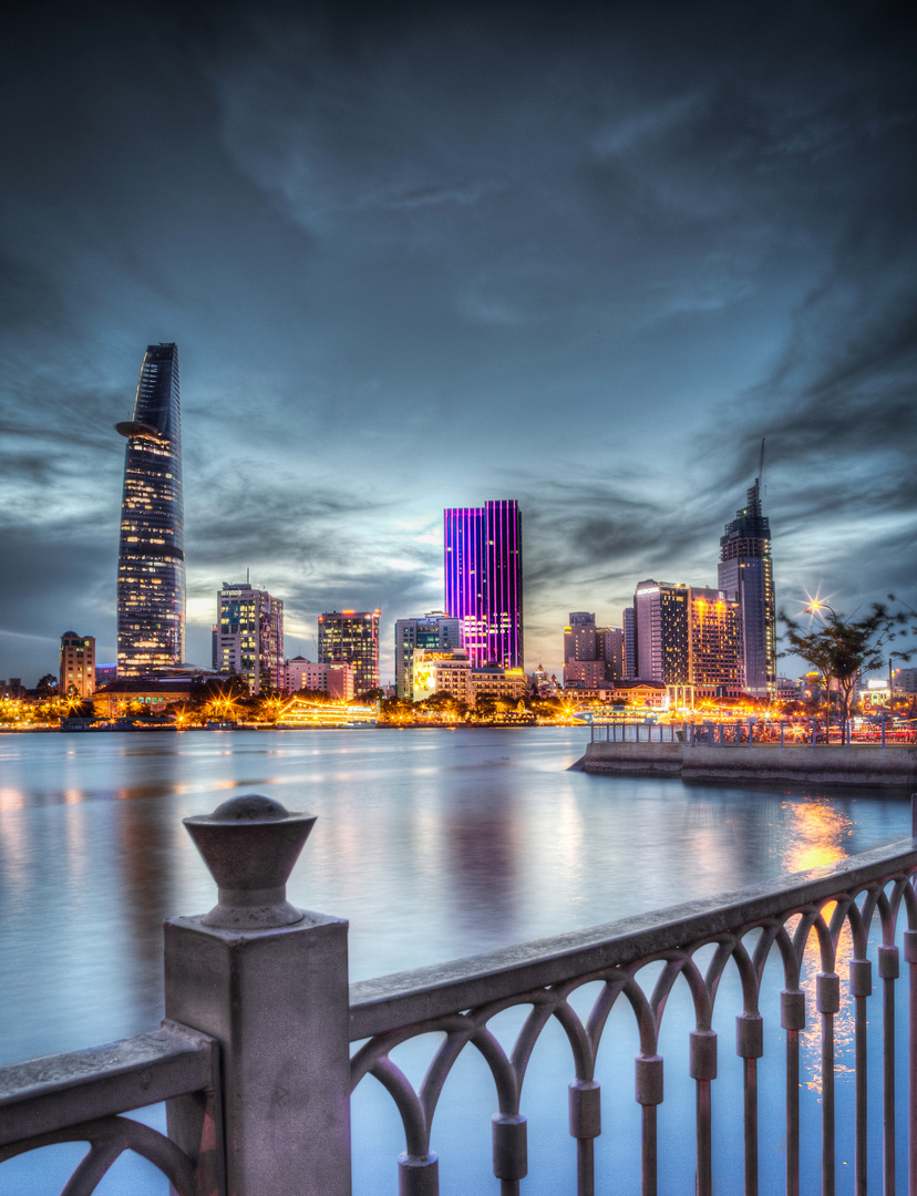 Saigon riverside