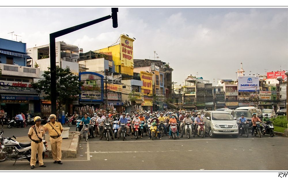 Saigon traffic