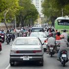 Saigon - Verkehr im Stadtzentrum
