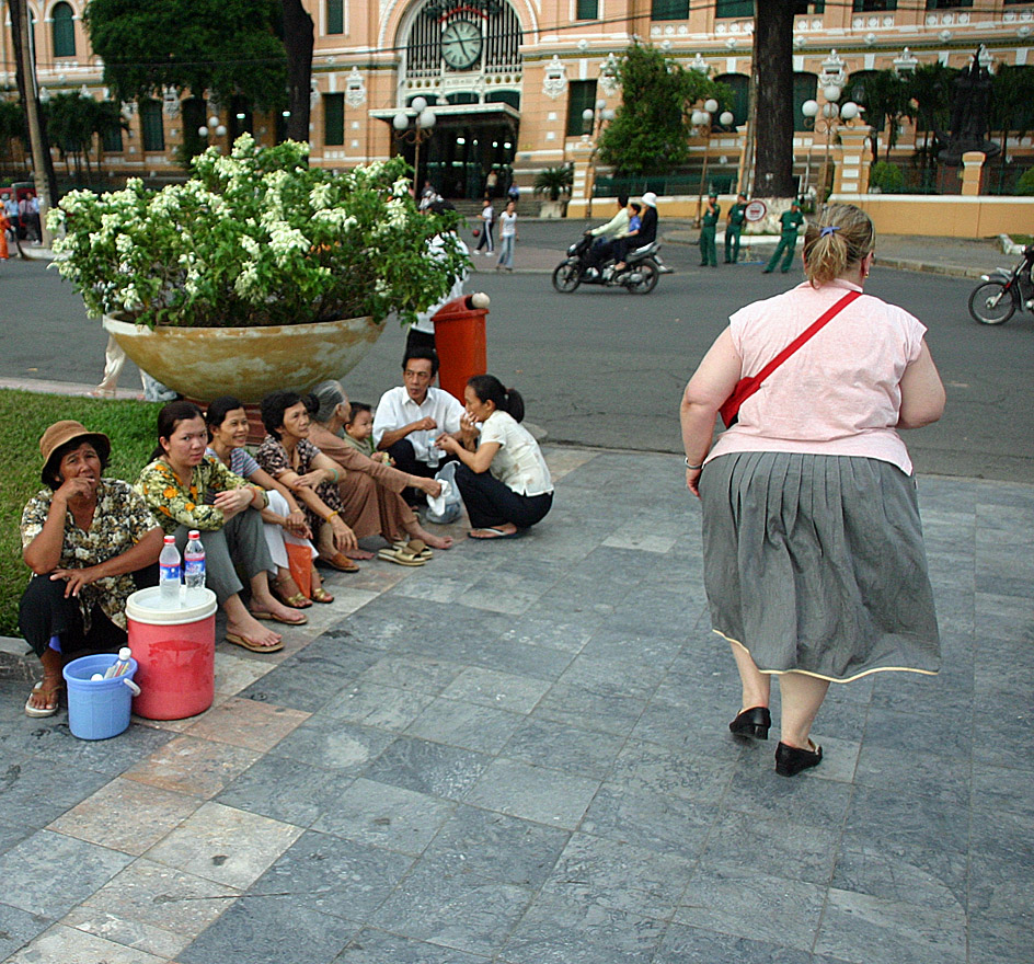 Saigon........wo dritt welt kann studieren wie gut geht erst welt