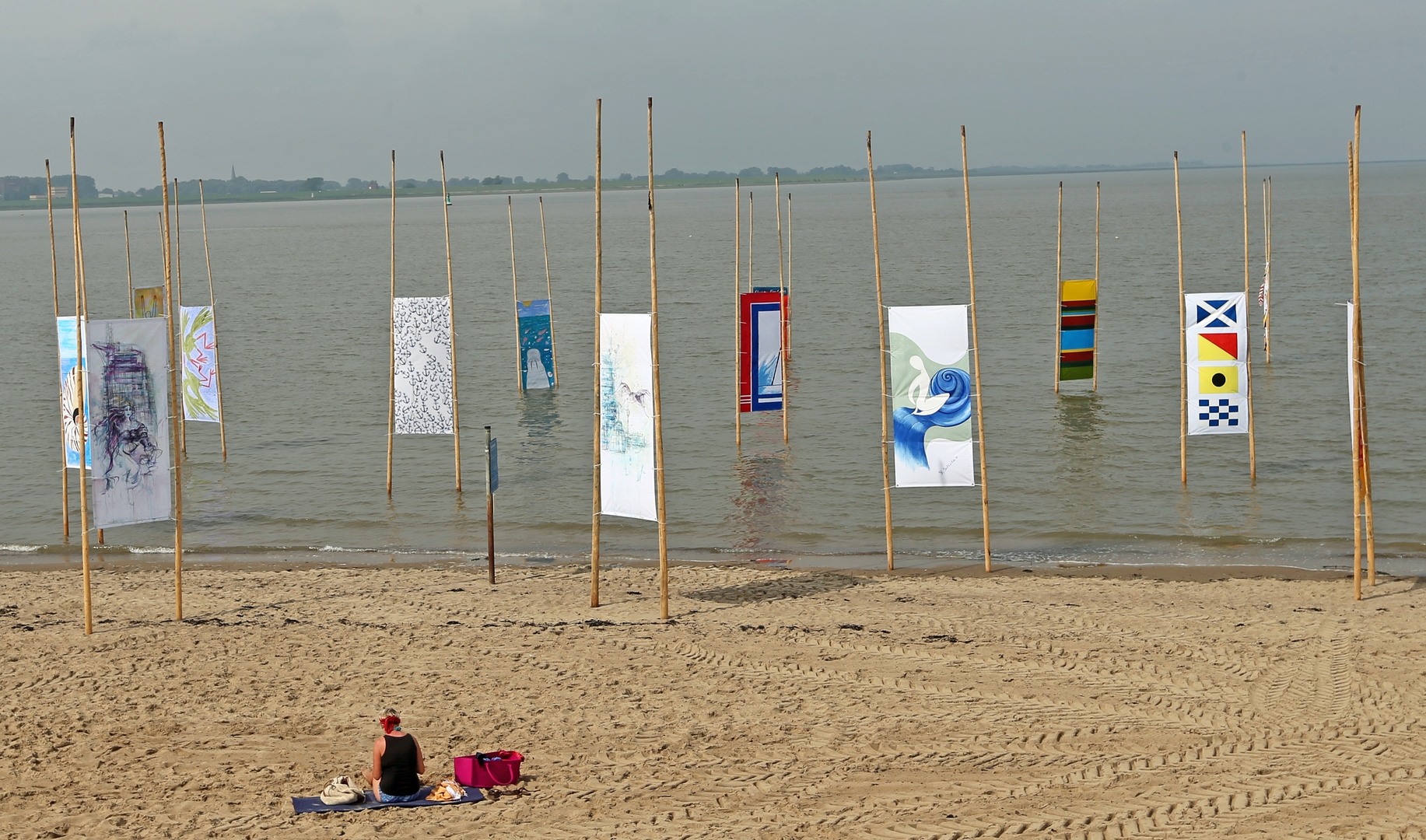 Sail Bremerhaven 2015 Kunst am und im Wasser