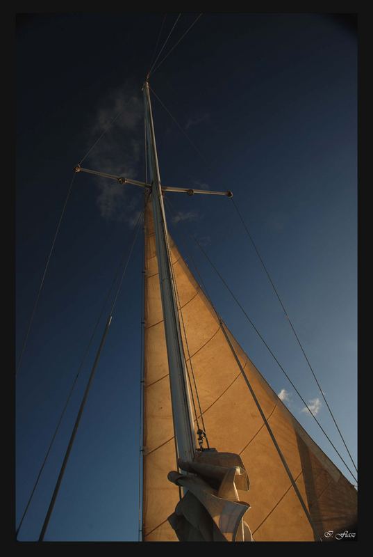 SAILBOAT AND SKY