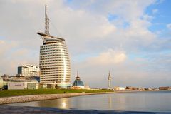 Sailcity Hotel,Havenwelten und Radarturm in Bremerhaven