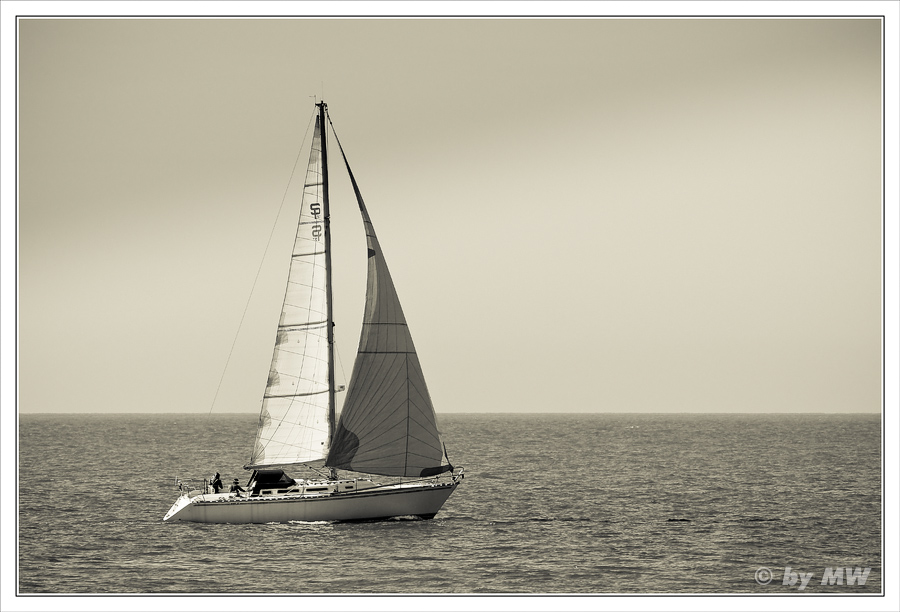 Sailing ...