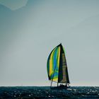 Sailing around Ilhabela island