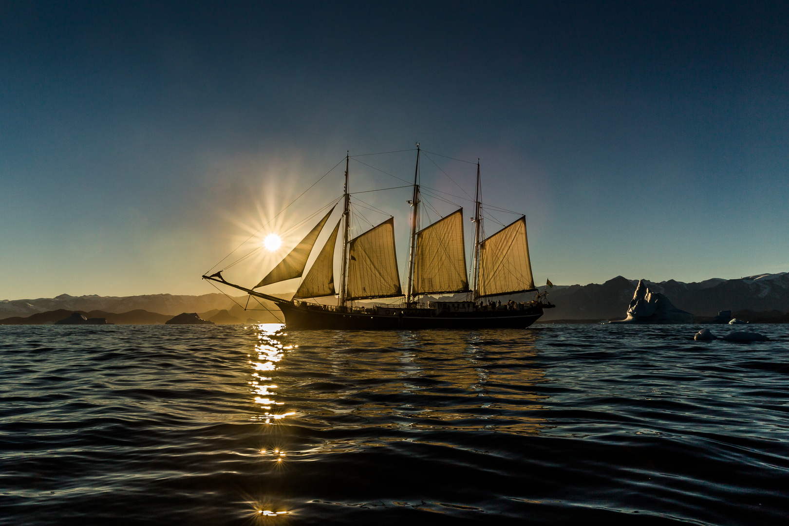 Sailing in Greenland