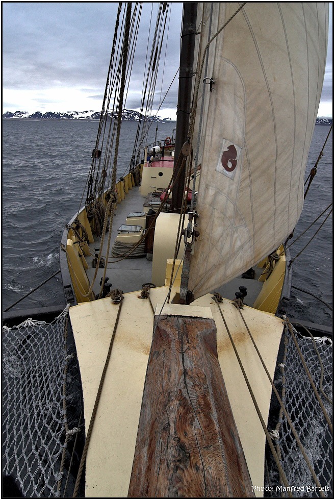 Sailing in the arctic...