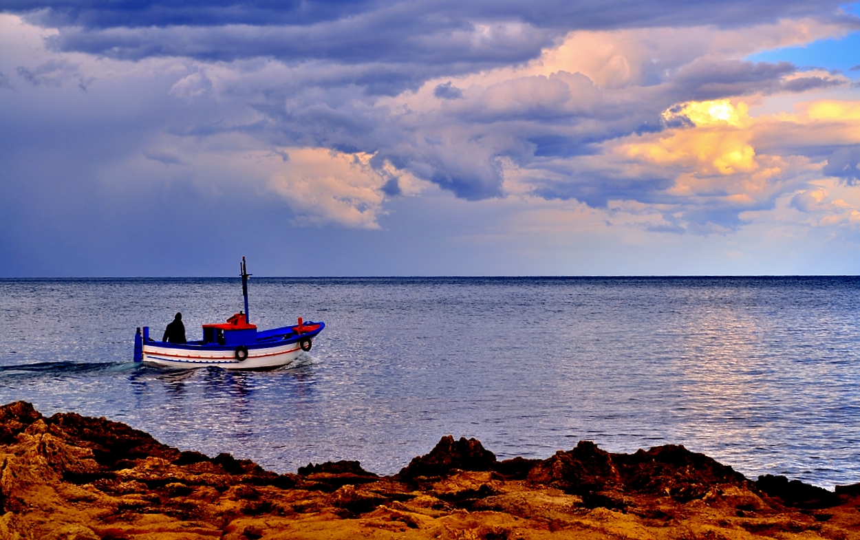 Sailing in the colors