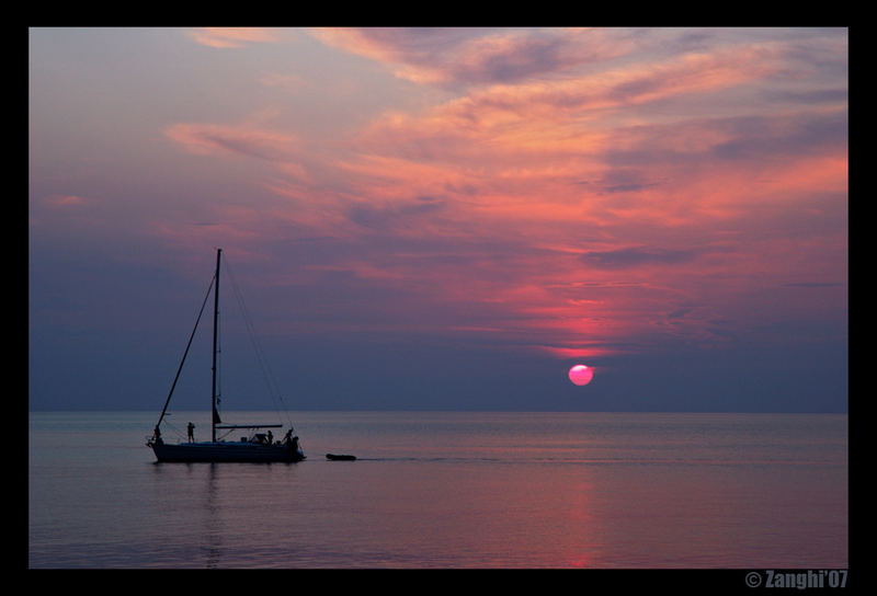 Sailing in the red