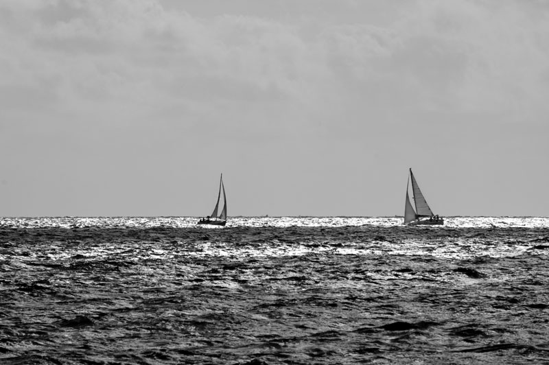 Sailing in winter