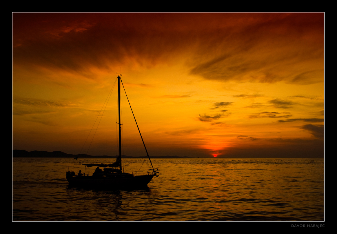 Sailing Into The Sunset