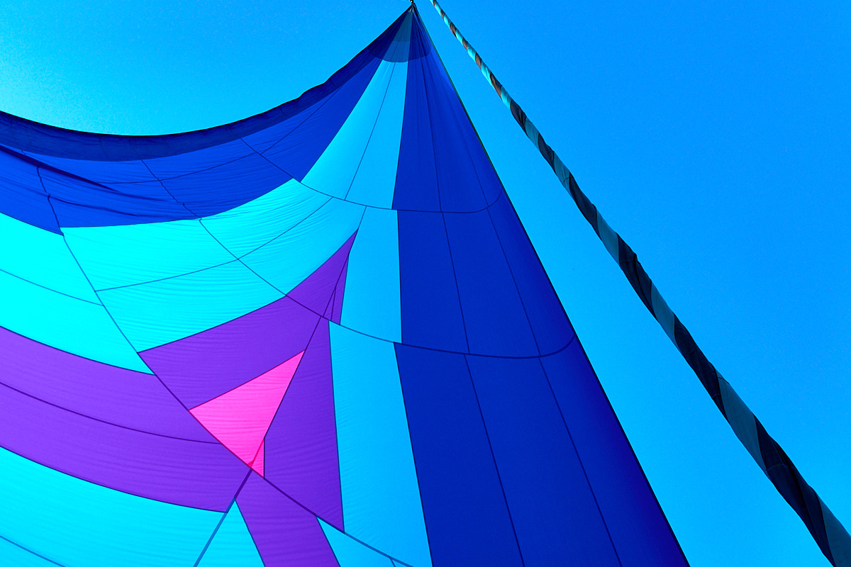 sailing on a Blue Monday
