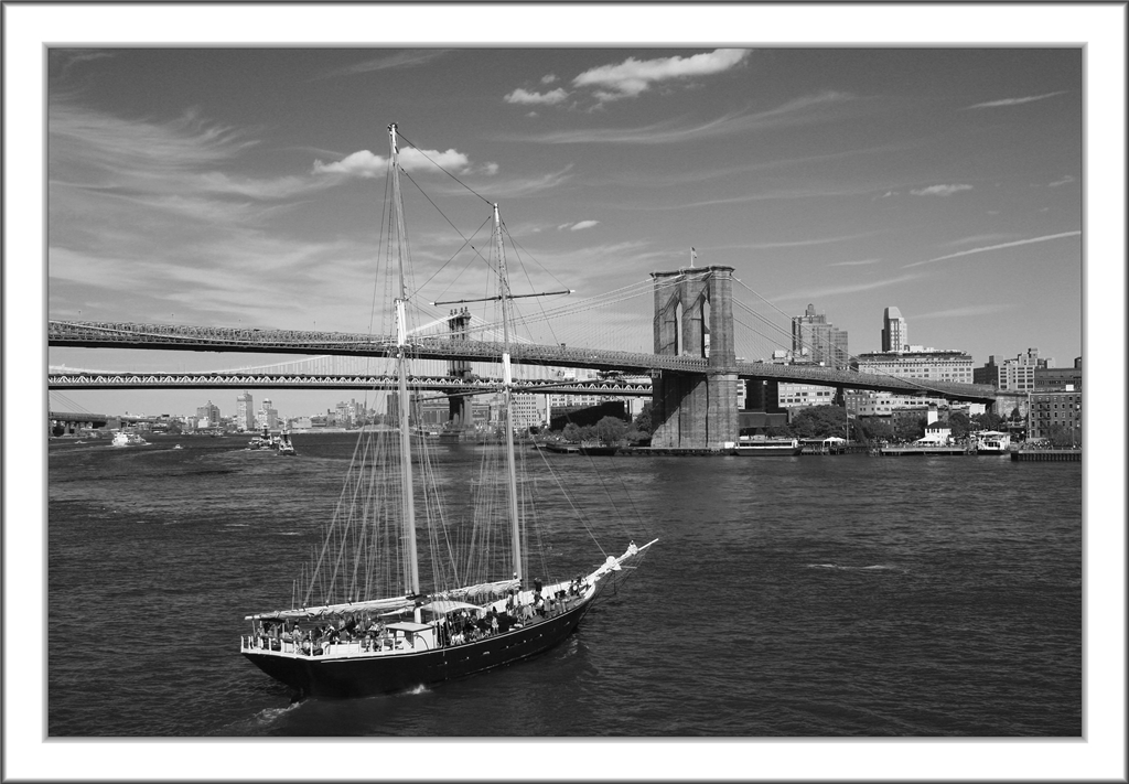 Sailing on East River...