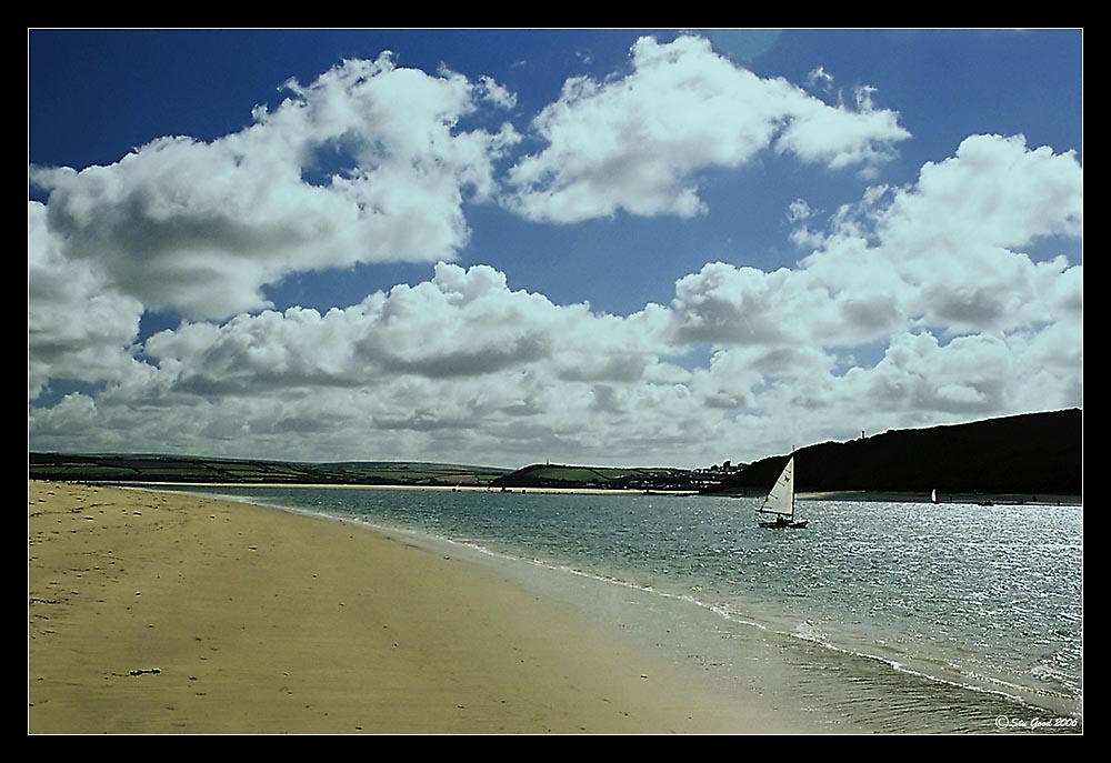 Sailing on the Camel Estuary