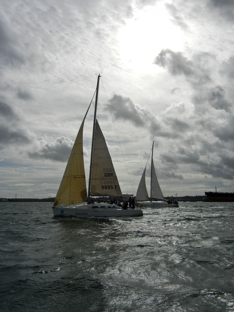 Sailing on the Solent