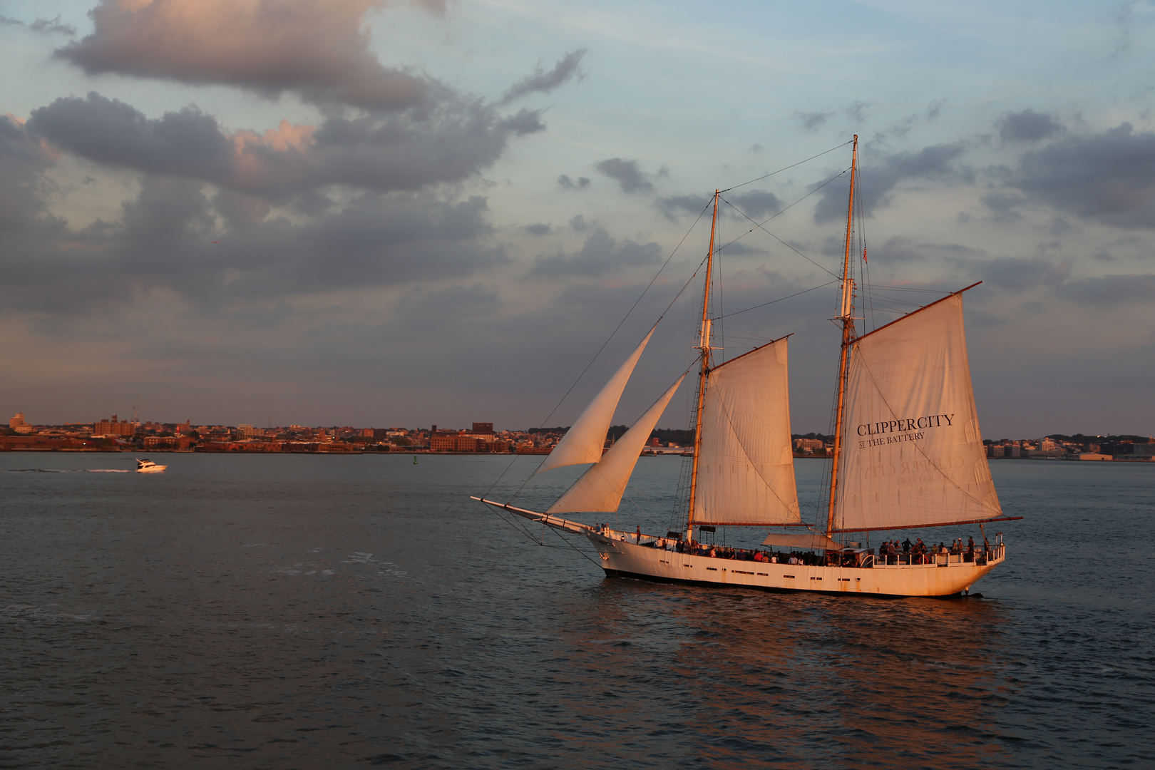 Sailing Ship to New York