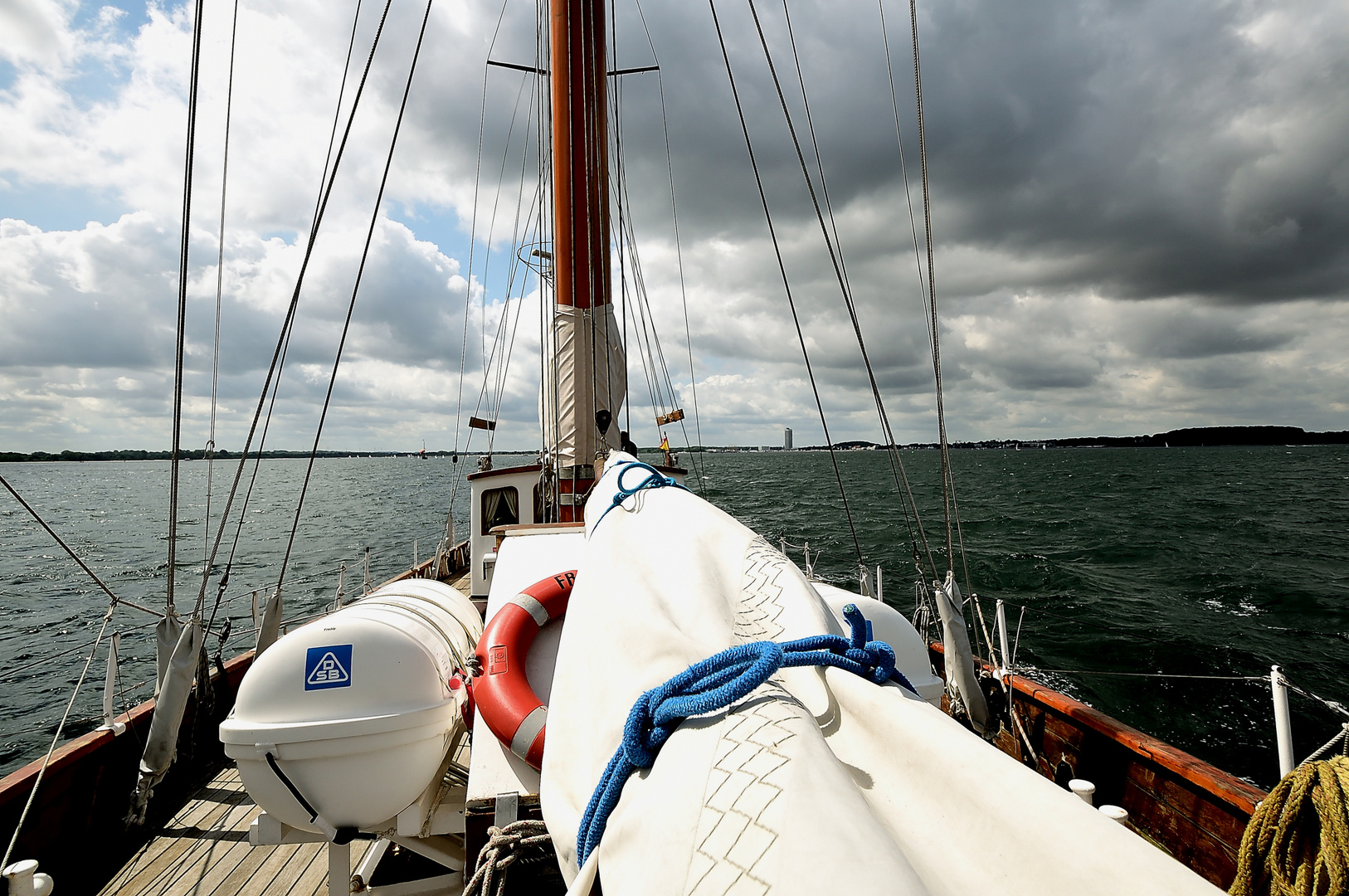 Sailing the baltic sea