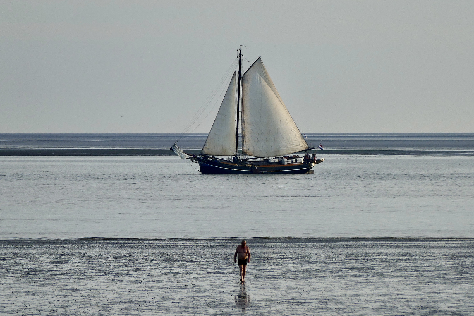 Sailing to Büsum