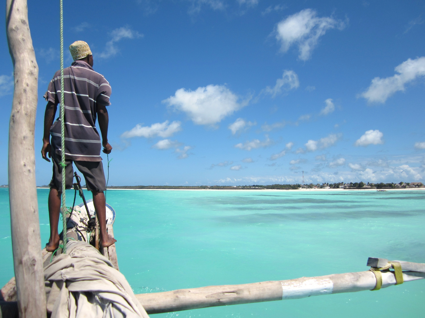 sailing to the reef