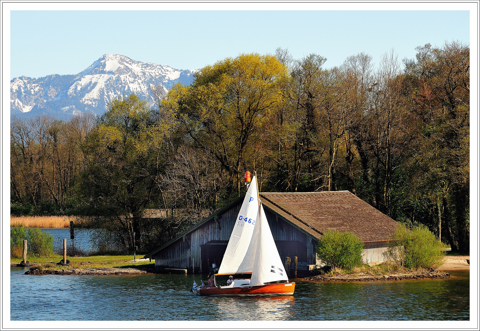 Sailing Under the Alps