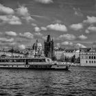 Sailing Under The Charles Bridge Prague