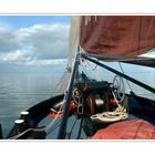 sailing with the Courier (on the Ijselmeer I ) NL