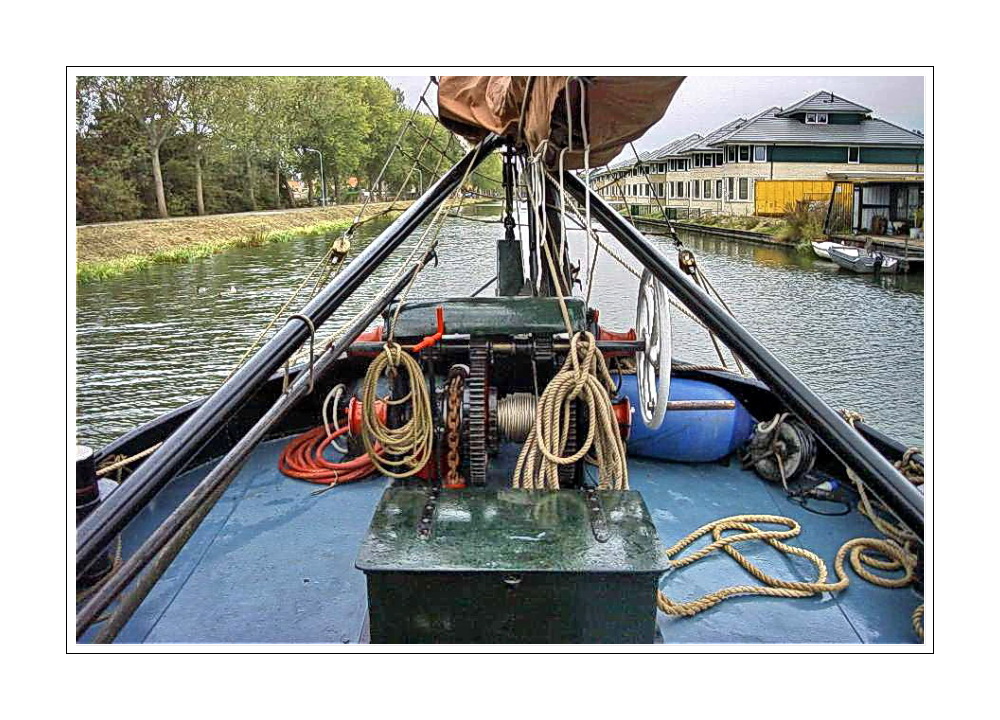 Sailing with the Courier (on the Ijzelmeer V) NL