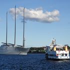 Sailing Yacht A three