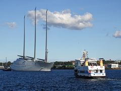 Sailing Yacht A three