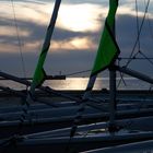 Sails at sunset