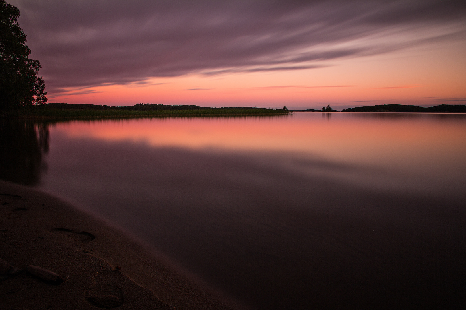 Saimaa-Abendstimmung