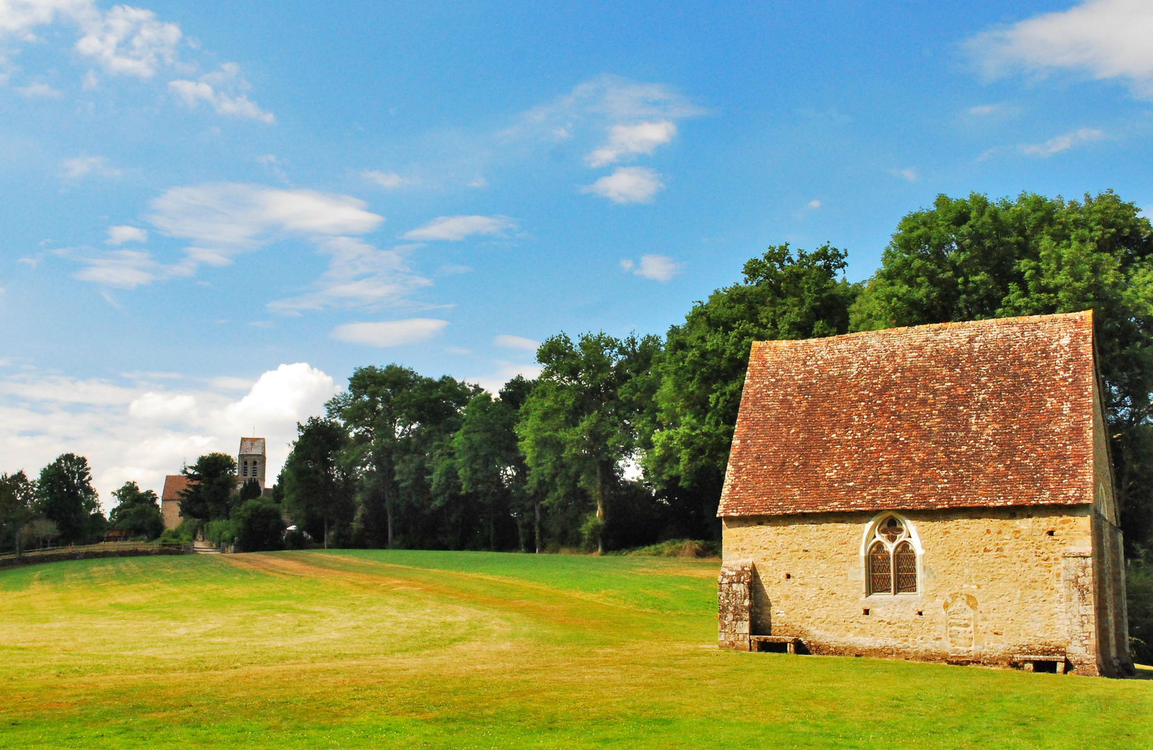 Saint-Céneri-le-Gérei ,la chapelle