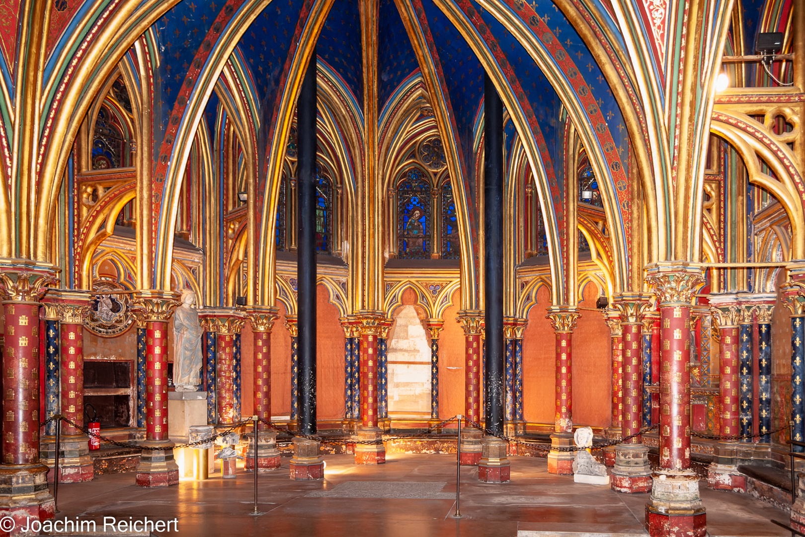 Saint Chapelle dans le Palais de la Cité sur l'Ile de la Cité à Paris