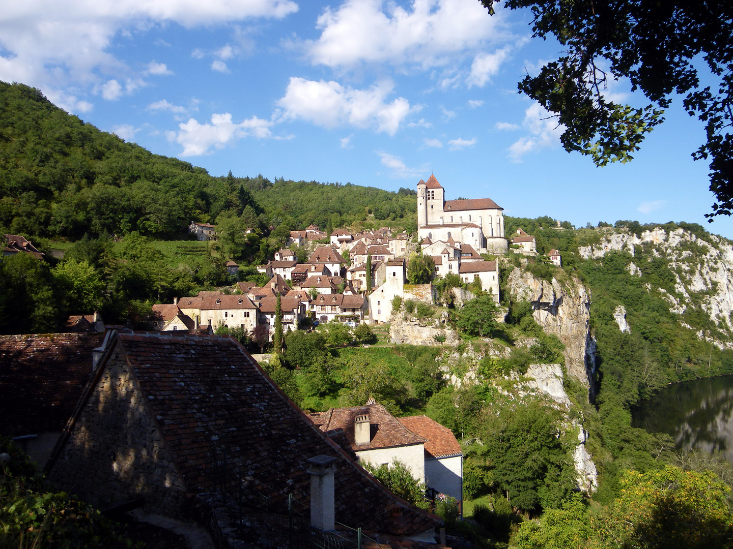 saint cirq lapopie, beau village du Lot