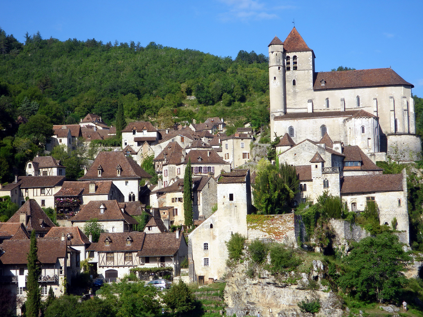 saint cirq lapopie dans le lot !