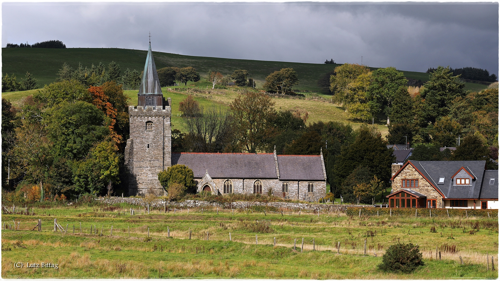 Saint Curig's Church Llangurig (Wales)