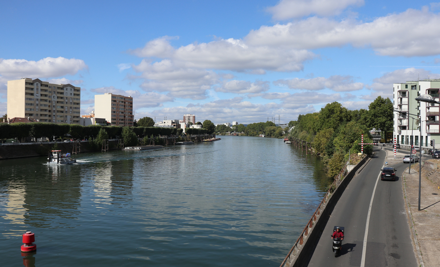 Saint Denis, la Seine