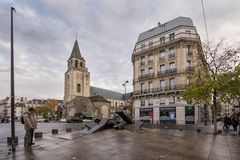 Saint Germain - Boulevard Saint Germain - Église de Saint Germain des Prés