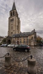 Saint Germain - Place Saint-Germain des Prés - Eglise Saint Sermain des Près