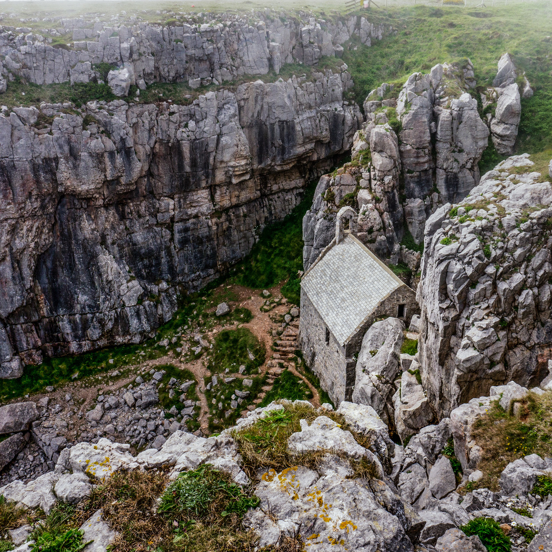 Saint Govan`s Chapel