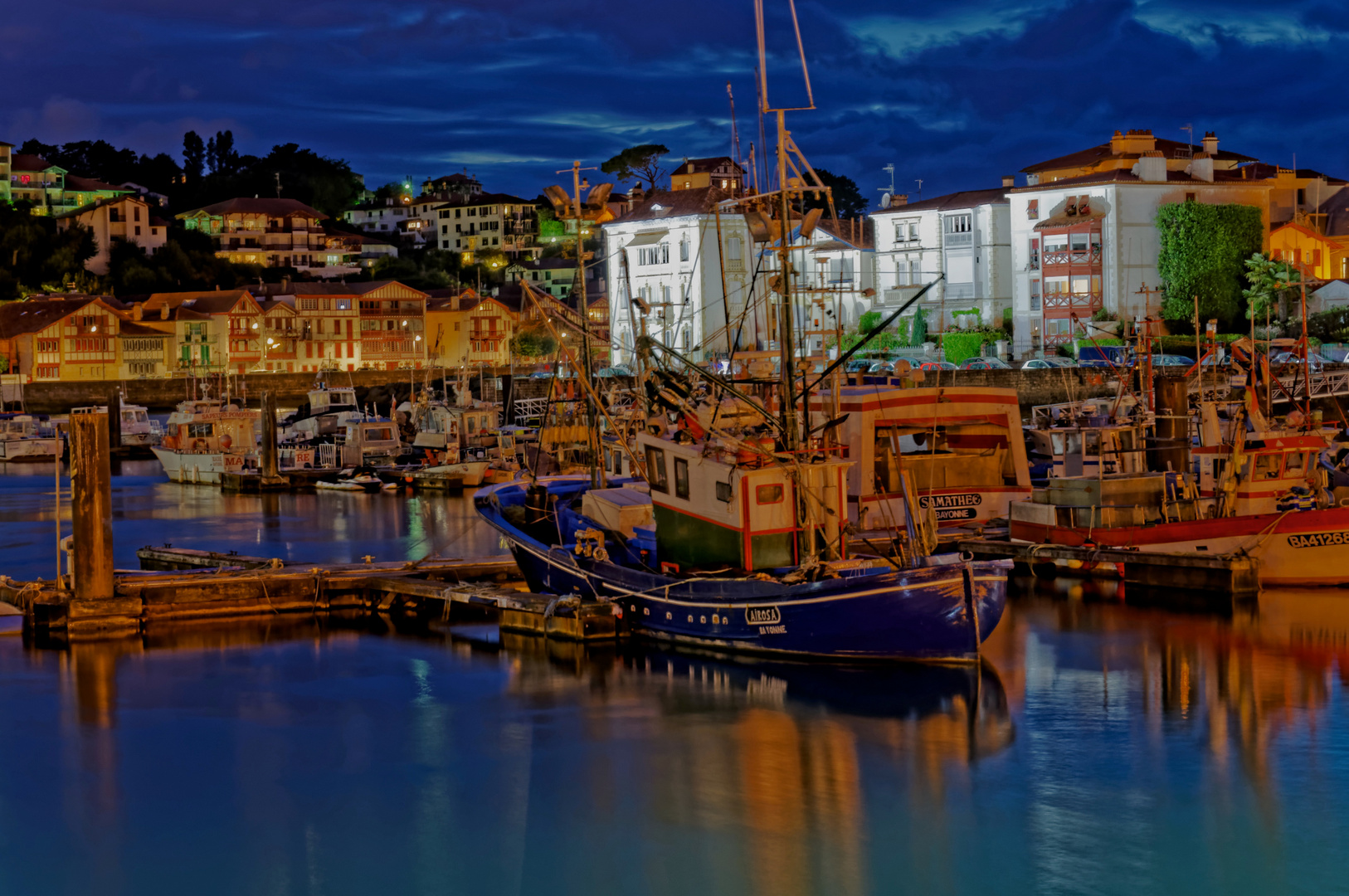 Saint Jean de Luz de nuit