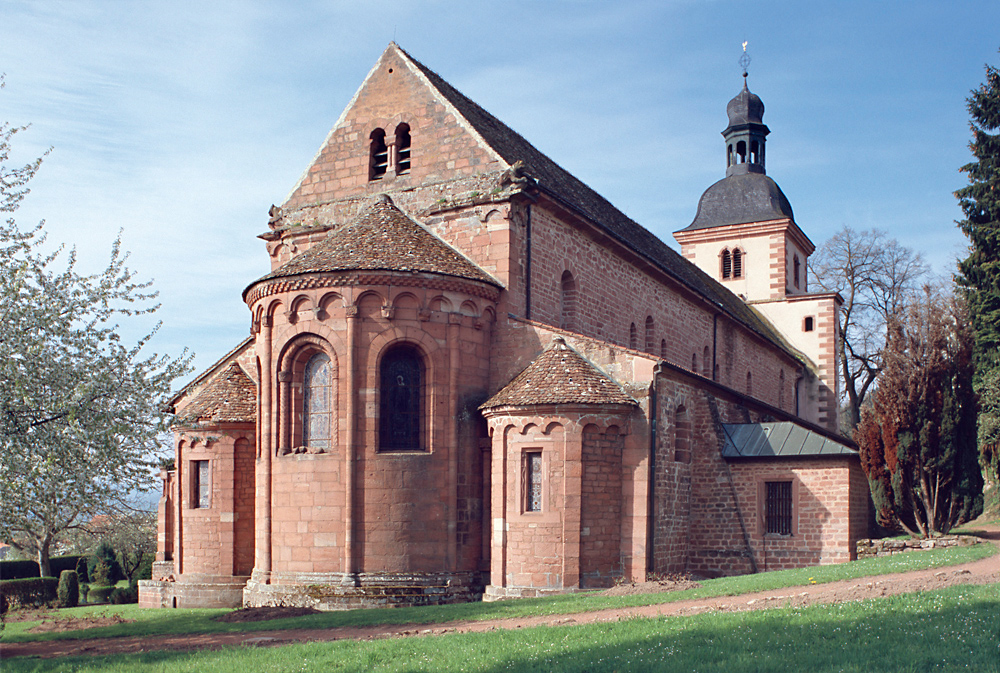 Saint-Jean-Saverne / St. Johann bei Zabern, ehem. Abteikirche Saint-Jean-Baptiste.