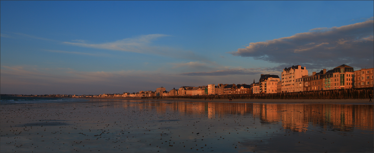 Saint Malo am Abend