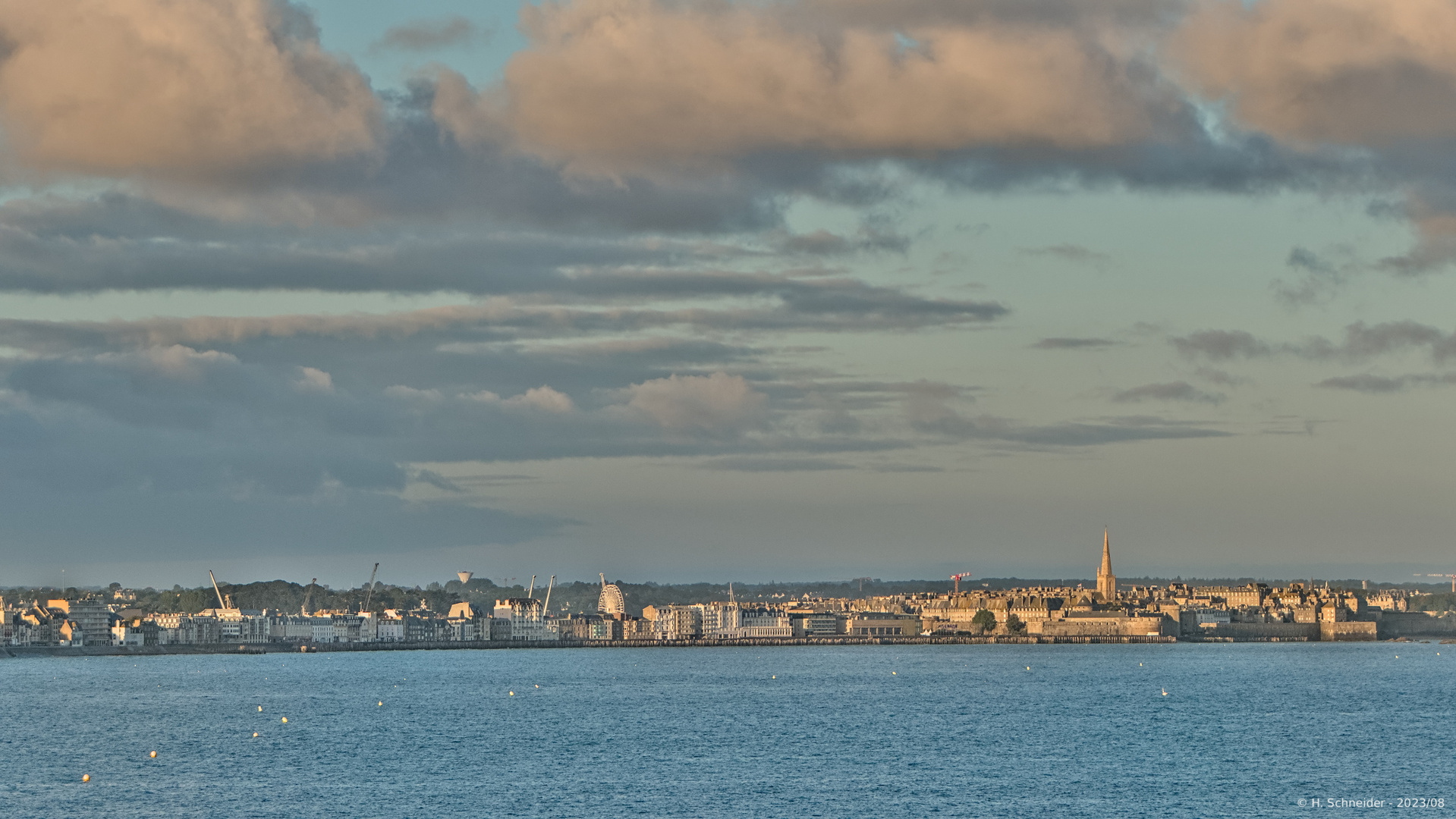 Saint-Malo am Morgen