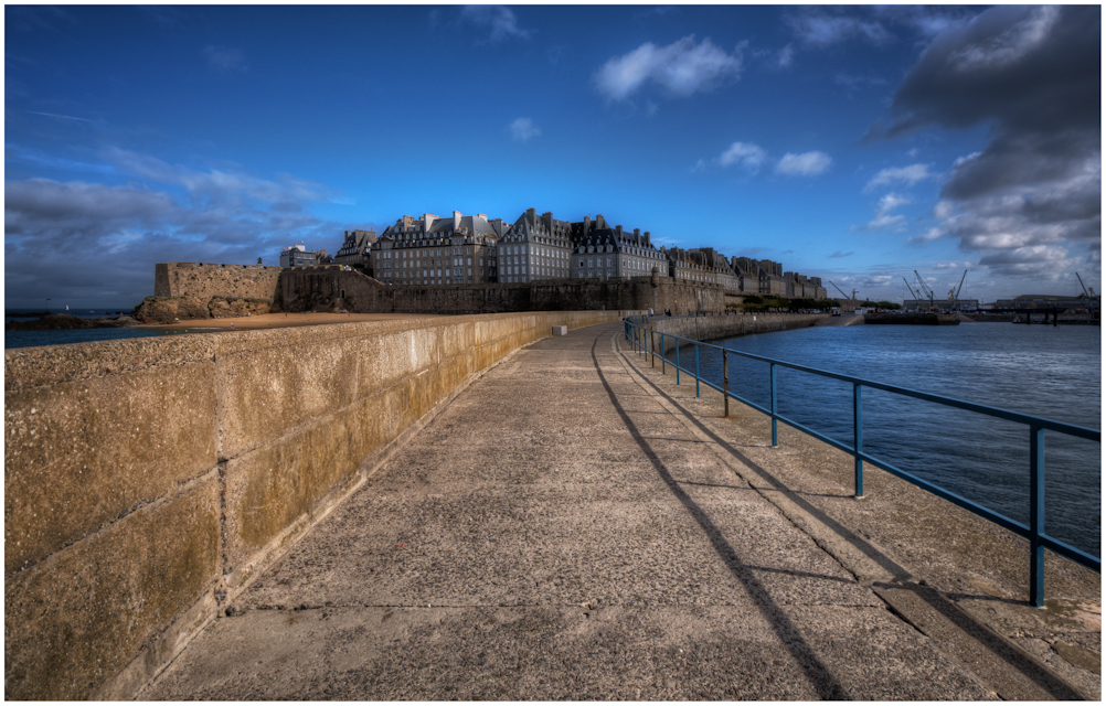 Saint Malo - Blick auf die Altstadt