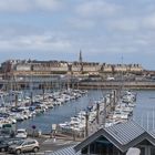 Saint Malo depuis la Cité d'Aleth à Saint Servan