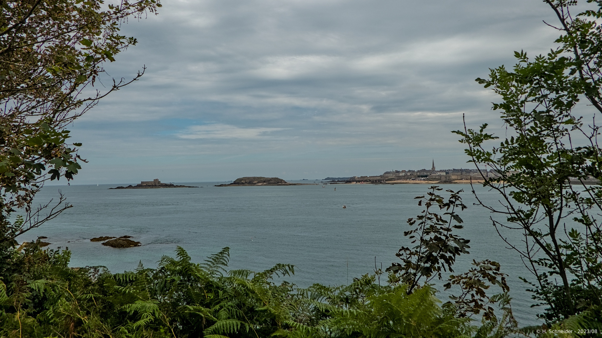 Saint-Malo mit den beiden Inseln