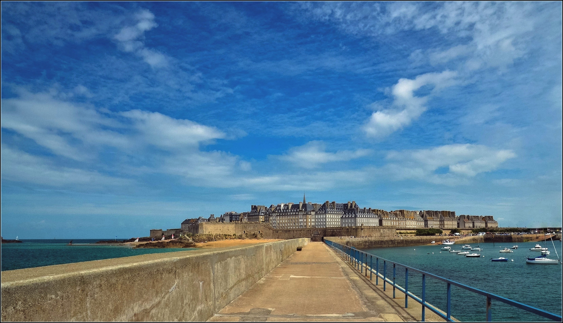 Saint-Malo ohne Touristen (außer mir natürlich ;--))