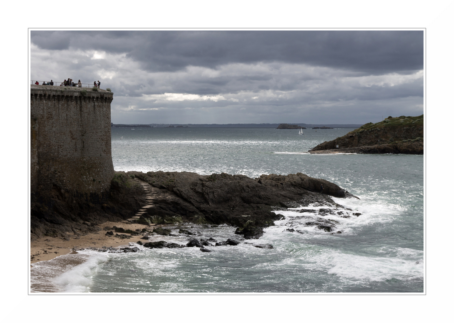 Saint Malo - Stadtmauer